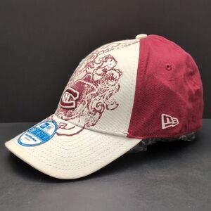 New ERA, 39 Thirty,Montreal Canadiens Men's Red/ White NHL Sports Hat,Size S/M.